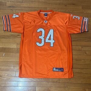 ( SWEETNESS) Walter Payton Chicago Bears 🐻 Orange Jersey with White Accents